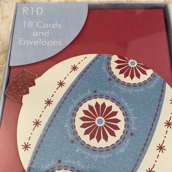 NIB Christmas Ornament Holiday Cards - Picture 2 of 3